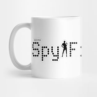 I write Spy Fiction Mug